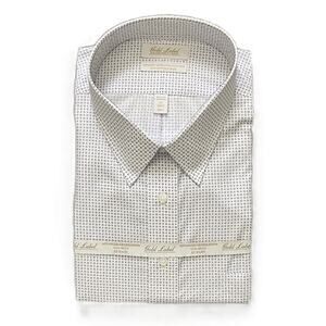 Roundtree & Yorke Shirt Big & Tall Men's 19 36/37 Purple/White Diamond NEW